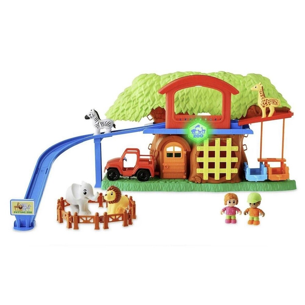 Kids Connection Action Play Zoo Set 22